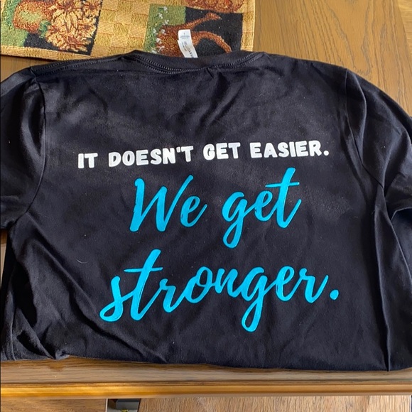 Brand New Homemade Fitness Shirt Stronger Together - Picture 4 of 6